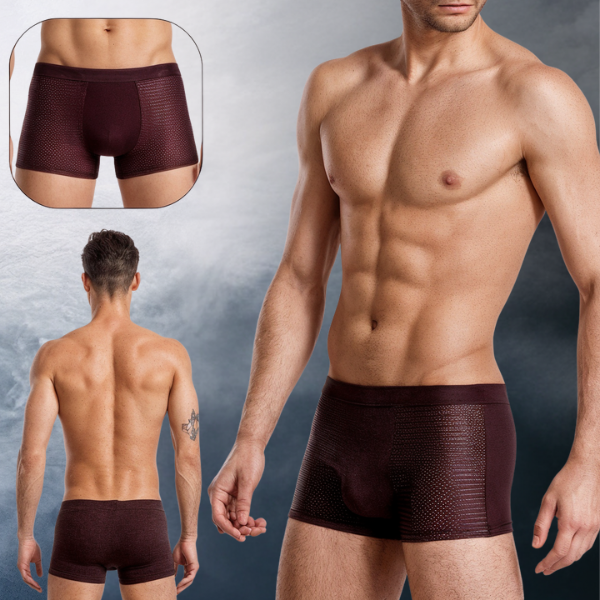 Bamboo Fiber Boxer Shorts (5 Pack)